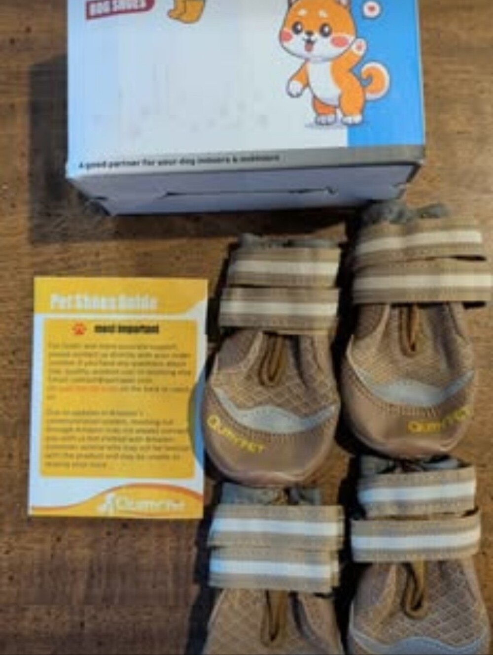 QUMY Dog Shoes